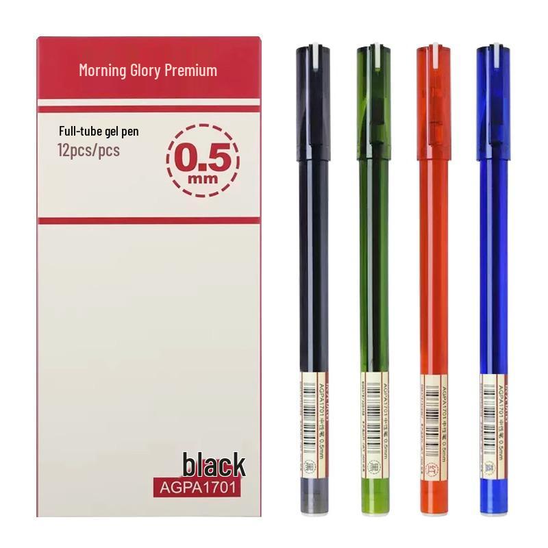 MG AGPA1701 0.5mm Water-Based Neutral Pen for Exams and Homework - Large Capacity Signature Pen.