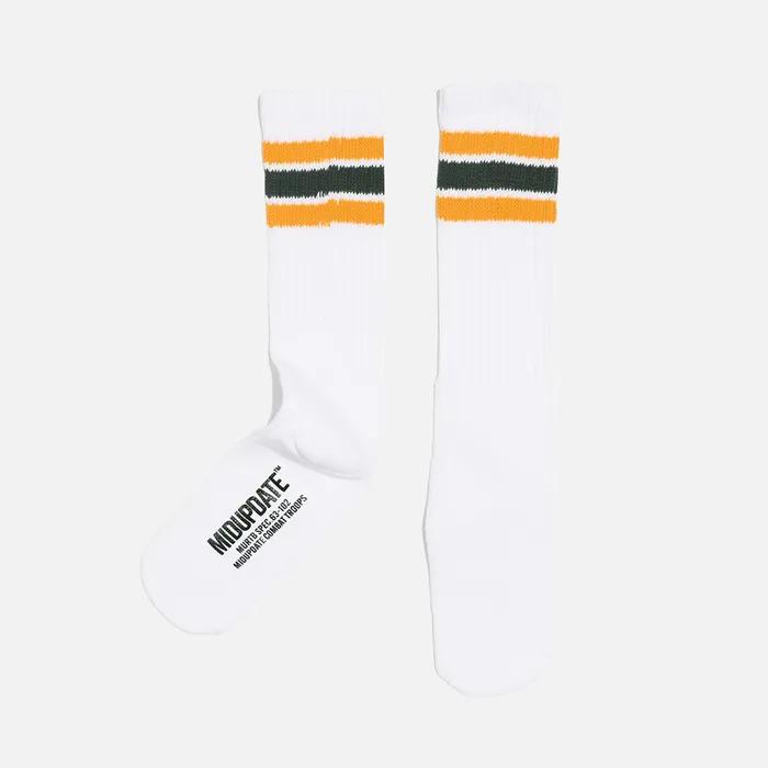 Double Stripe Crew Socks_3color
