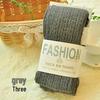 Collant in Maglia 100% Cotone Ispessito Autunno & Inverno con Righe Verticali - Stile Giapponese & Coreano