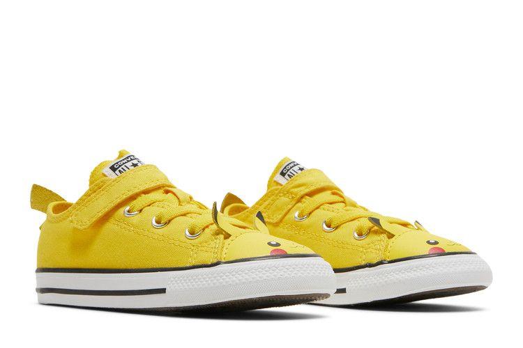 Pokemon X Converse Chuck Taylor All Star Easy-On Low TD 'Pikachu'