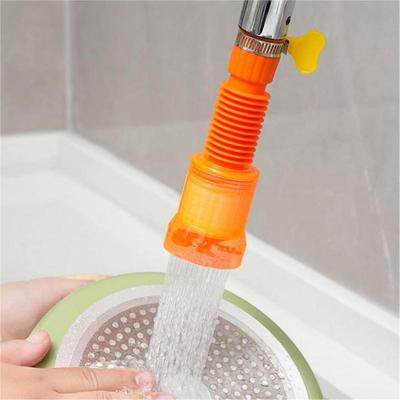 360° Rotate Kitchen Faucet Nozzle Flexible Easy To Install Water Filter Splash Proof Water Saving Bathroom Faucet Aerator