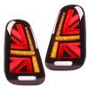 Union   Tail Lights With Dynamic Turn Signal Rear Brake Lamp for   R50 R52 R53