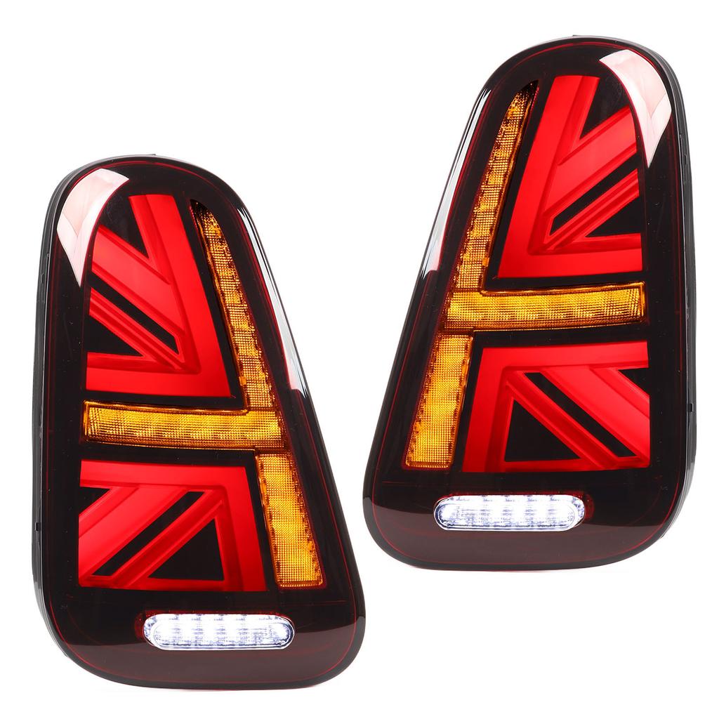 Union   Tail Lights With Dynamic Turn Signal Rear Brake Lamp for   R50 R52 R53