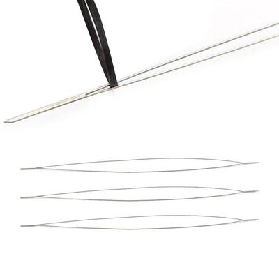 Beaded Needle Big Eye Needle For Beading Jewelry Seed Beads Needles Big Eye Beading Needles Collapsible Beading Needles Set For