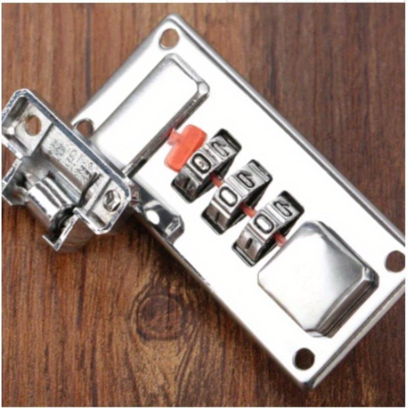 1Pc Password Lock Latch 65x29mm for Jewelry Wooden Box Handmade Luggage Suitcase Coded Locks Furniture Hardware