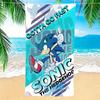 Game S-Sonic Soft Pool Gift For Travel Gym Shower Camping Quick Dry Sports Large Beach Towels