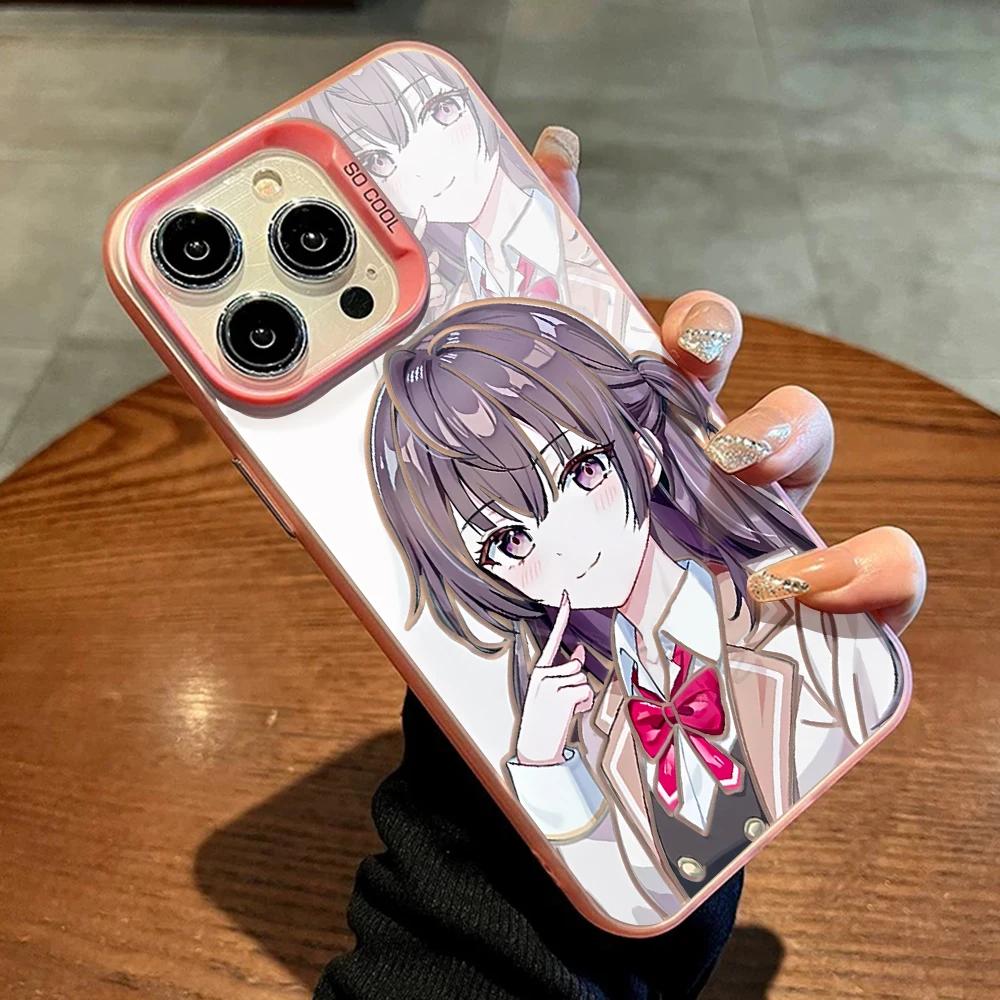 Kawaii Anime Girl Alya Case For Samsung Galaxy S24 S23 S22 S21 S20 Note20 Ultra Plus FE M31 4G 5G Matte Shockproof Back Cover