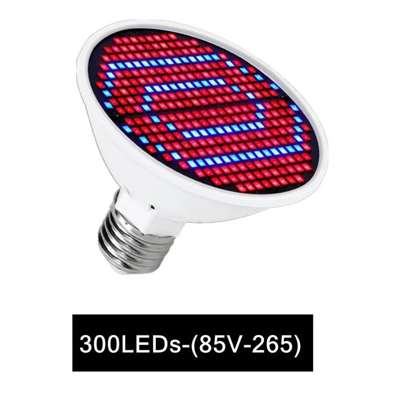 LED Plant Bulb E27 Full Spectrum Grow Light Indoor Flower Vegetable Cultivation Light for Greenhouse Garden Pot Plant Growing