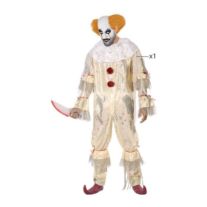Déguisement Homme Clown Méchant