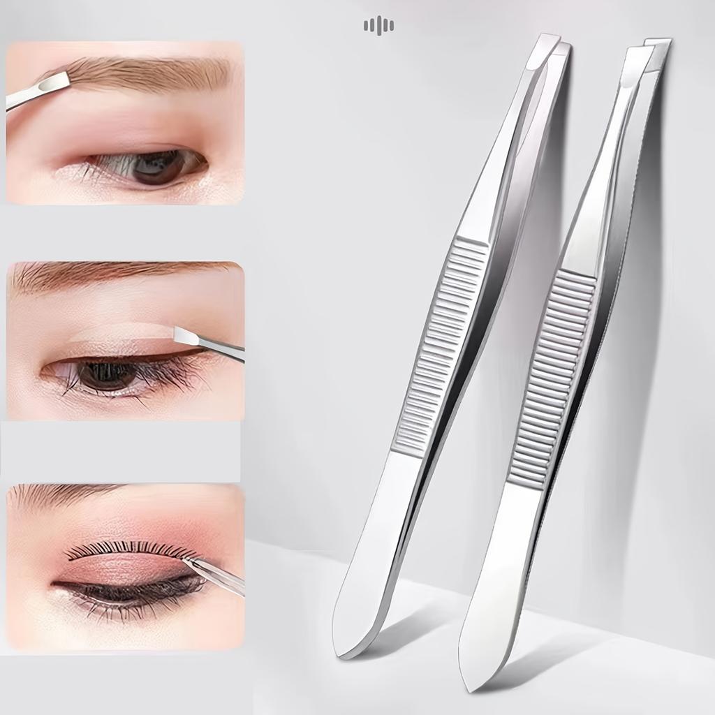 Xiaomi Professional Precision Eyebrow Tweezers for Men & Women Slant Tip Design for Flawless Brows Facial Hair Removal & Grooming Tool