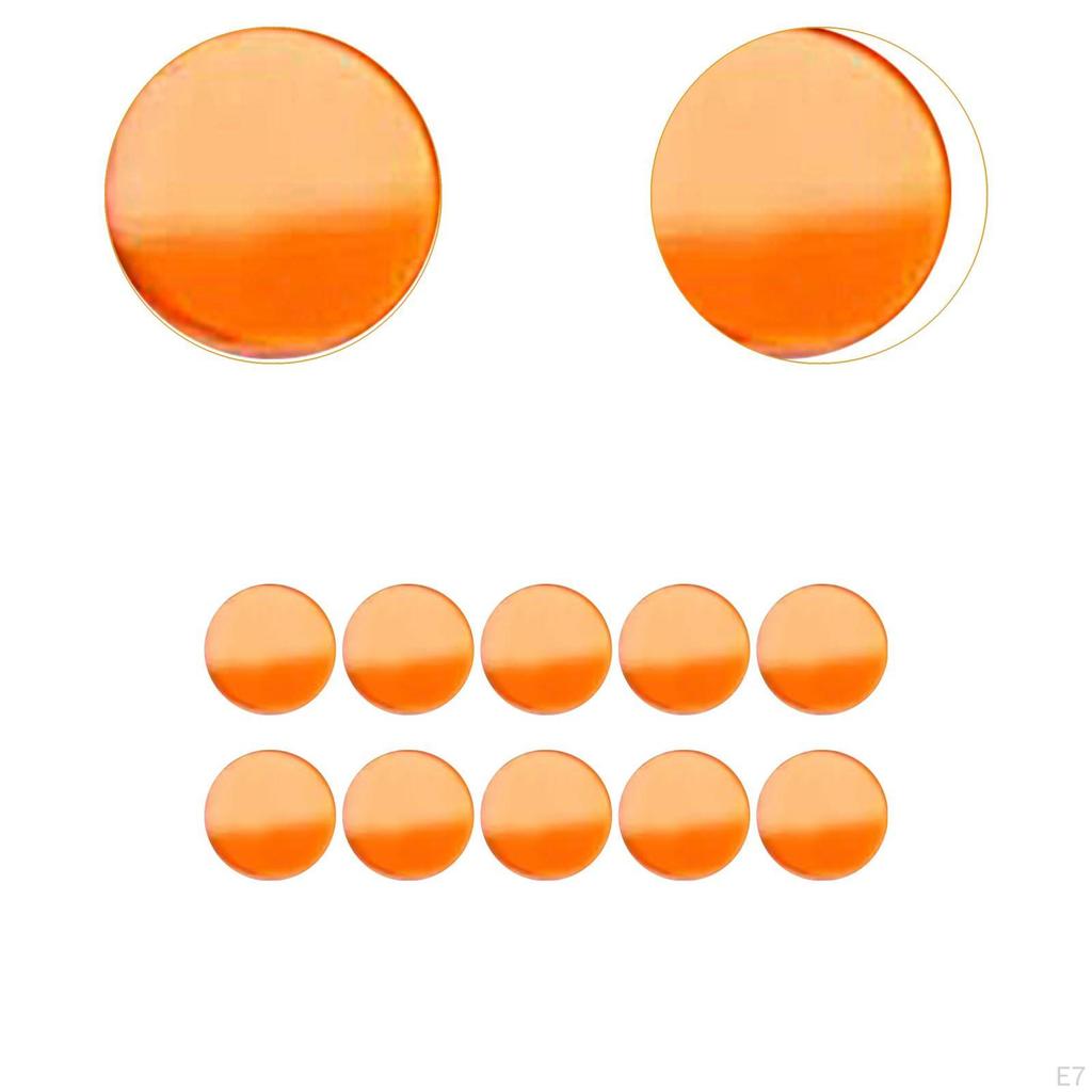 10 Billiard Cue Pads, 0.55 Inch Professional Accessory, Replacement for Outdoor Club Practice.