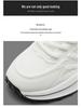 2024 Men's Mesh Breathable Casual White Shoes - Soft Sole, Versatile, Trendy Sports Sneakers