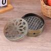 Mosquitoes Coil Holder Tray Frame Stainless Steel Round Rack Plate For Spirals Incense Insect Repellent