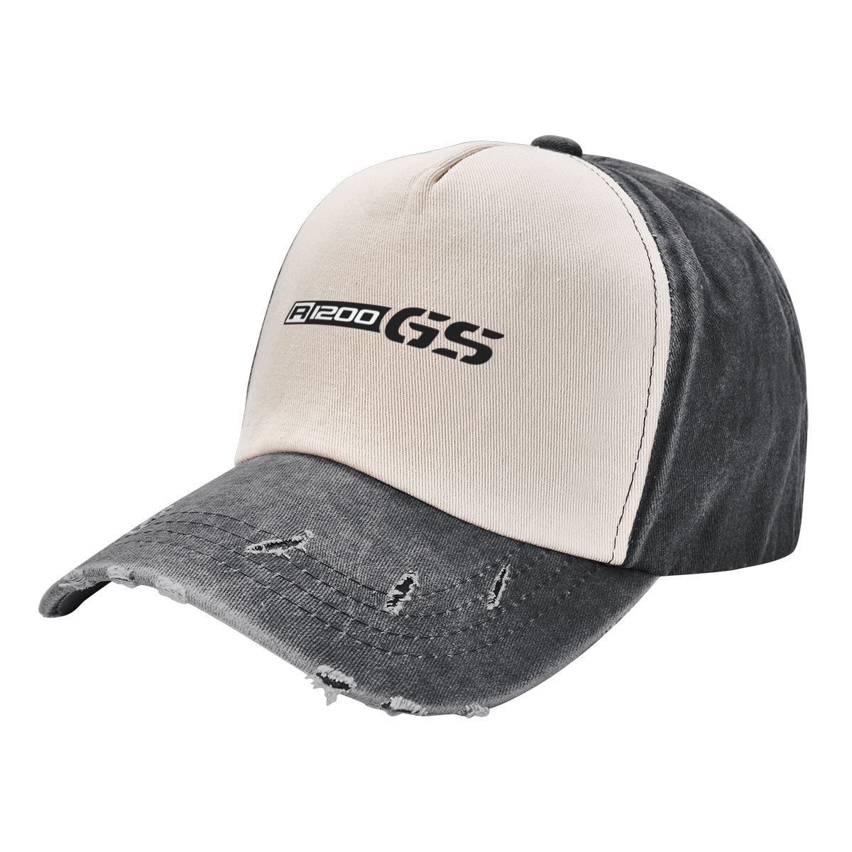 

Vintage R1200 GS Motorcycle Adventure Logo Baseball Caps Unisex Style Distressed Denim Snapback Hat Adjustable Dad Hats