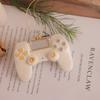 Glitter Christmas Pendant Plastic Christmas Home Decoration  New Year