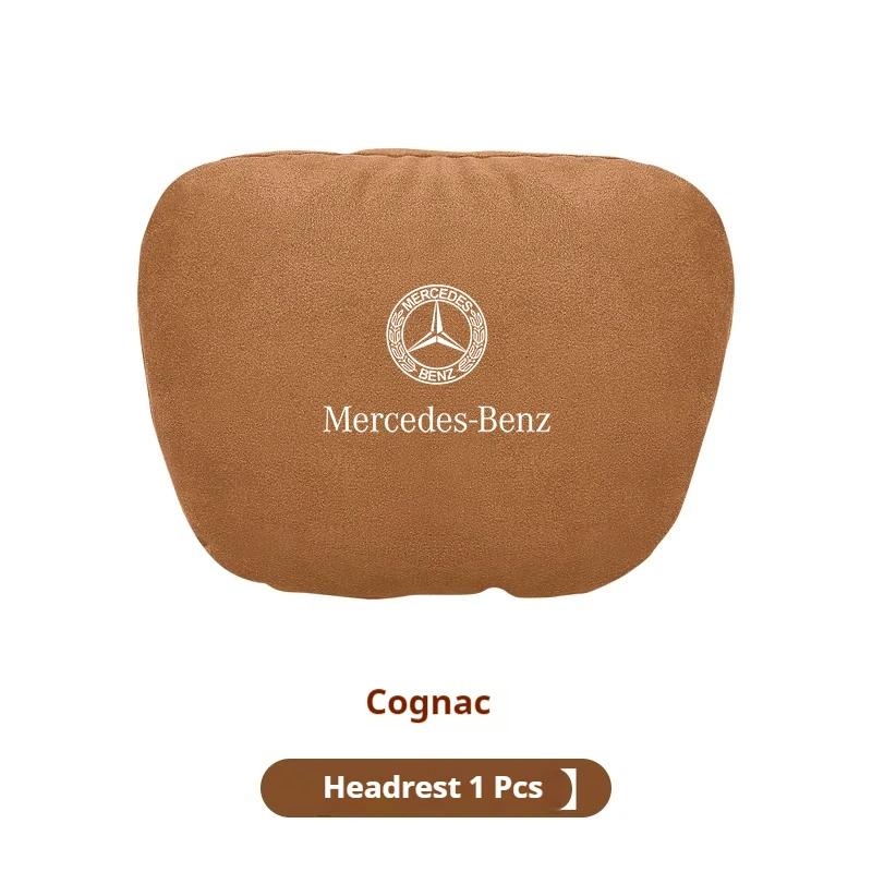 Mercedes Benz A B C E S R Class GLB GLC GLE AMG CLA CLS SLC GLS SLS ML Car Headrest Neck Support Lumbar Rest Cushion Neck Pillow