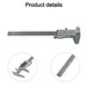 Stainless Steel Digital Vernier Caliper 0.01 Mm 1 X Button Cell 1.55V