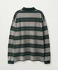 Seteo Apero Striped Pique Long Sleeve Green