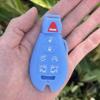 7 Buttons Silicone Car Key Cover Case Skin for Jeep Commander Dodge Grand Caravan Chrysler Grand Voyager Town Country Remote Set