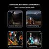 2 COB Yellow Light Dual Light Source Led Headlamp Outdoor Camping Lantern Portable Headlight Head Lamp Usb Head Flashlight Torch