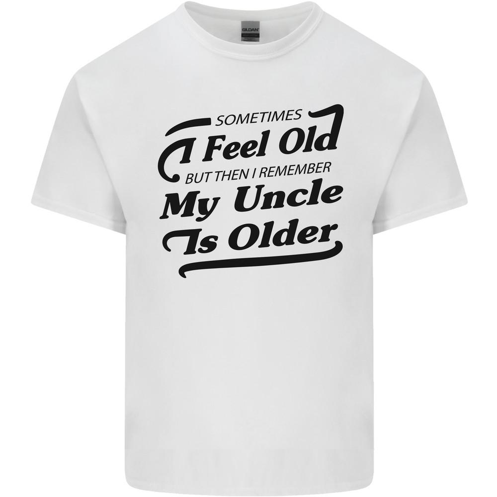 My Uncle is Older 30th 40th 50th Birthday Mens Light Cotton T-Shirt Unisex T-Shirt M
