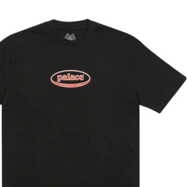 PALACE FW22 T Shirt Unisex Black P23TS134