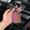 Lesklý diamantový křišťálový kryt na klíče do auta Úložné pouzdro Přívěsek na klíče Pouzdro na klíče Peněženka Bling Auto Decor Autopříslušenství pro ženy Dívky