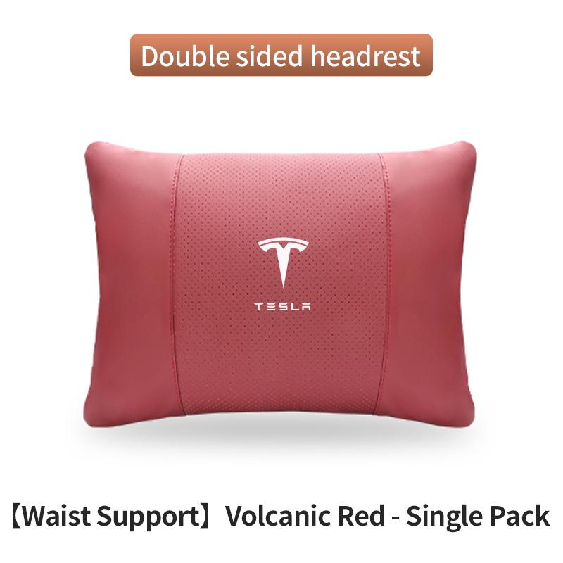 Support de tête pour voiture, support lombaire, coussin de soutien lombaire, oreiller de cou pour Tesla Model 3, Model Y, Model S, Model X, accessoires d'intérieur de voiture