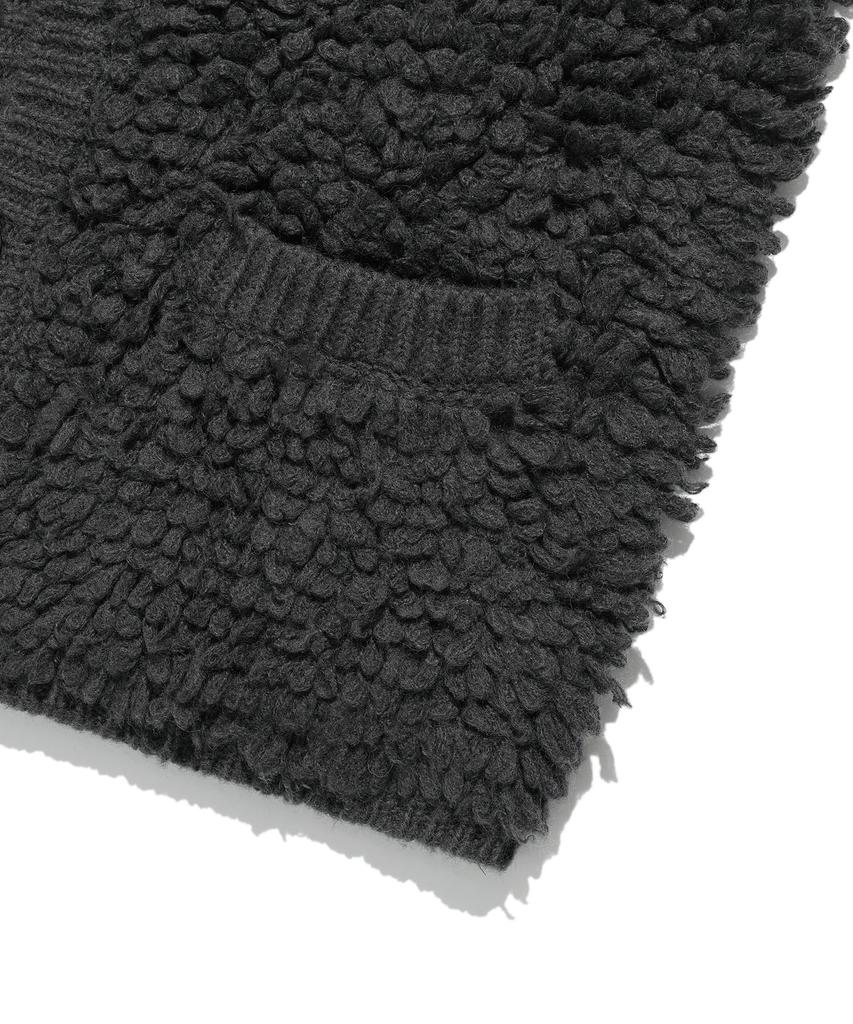 Niceghostclub Loop Sweater Cardigan_Charcoal(Ng2Efuk681A)