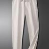 Men's High-End Linen Cotton Casual Pants - Summer Thin Cool Straight Fit