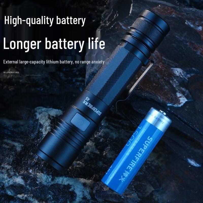 SupFire A5 Portable Rechargeable LED Flashlight