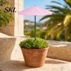 Plant Umbrella 10 Inch Diam Umbrella, Outdoor UV Protection Shade, Mini Parasol Provides Shade Patio Sunshade To ?Defend Plants from Blazing