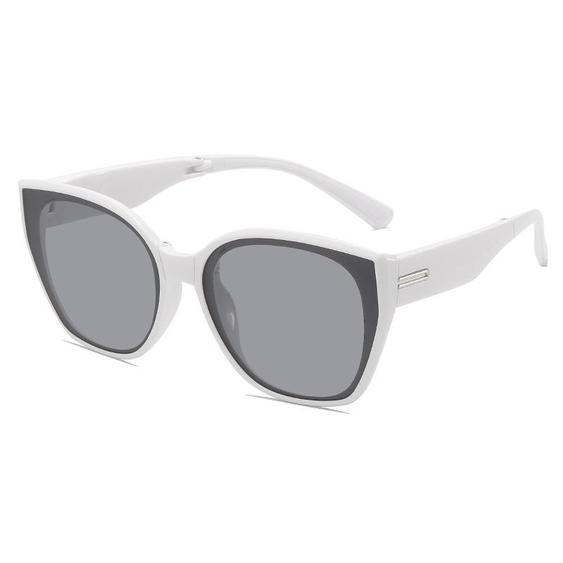 Collapsible High-End Fashion Sunglasses with UV Protection - European & American Style