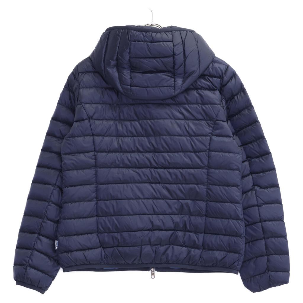 CAPE HORN 62550 PALOMA/Paloma Navy Logo Patch Hooded Down Jacket Jacket 46 NavyUsed