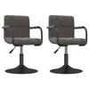 VidaXL 2x Swivel Dining Chairs Dining Chairs Dining Chairs Kitchen Seats Office Furniture 334618