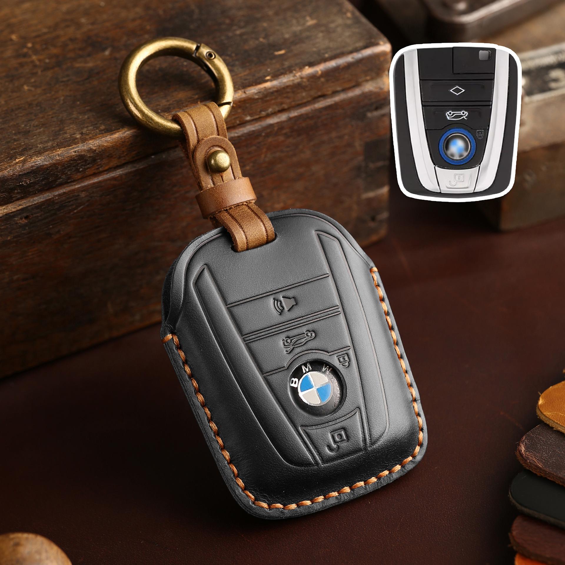 

Applicable to imported BMW I3 key cover, dedicated to BMW I8 new energy electric vehicle key protective cover case чёрный