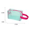 New Dopamine Cosmetic Storage Bag Large Capacity Handheld Makeup Bag Lightweight Mesh Storage Organizer Travel