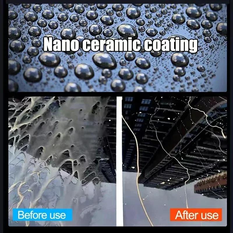 QC19 Rapid Ceramic Coating Fortify Car Wax Polish Spray Hydrophobic Intense Gloss Shine For Glass&Wheels&Paint Sealant Detail