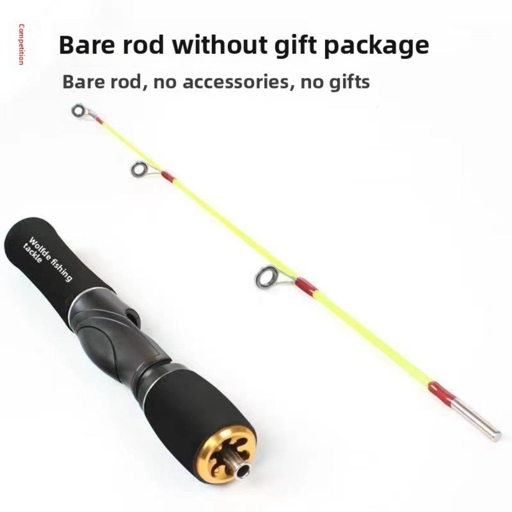 Carbon Material Ice Fishing Rods Ice Fishing Rod Set Retractable Ice Fishing Pen Pole Portable Design Ice Fishing Winter Season
