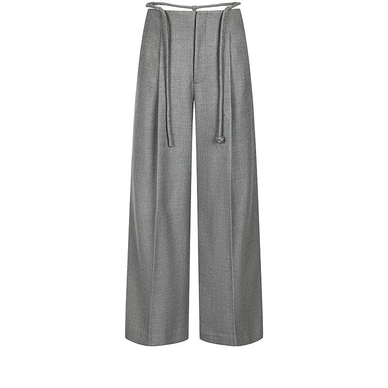 LESS 2025 Winter Casual Retro Wide-Leg Trousers