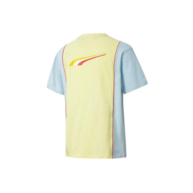 Puma X Randomevent Tee 'Yellow Blue White' Men's 598070-31