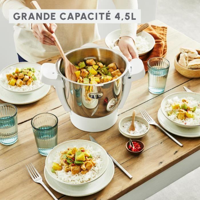 Moulinex Multifunction Food Processor, 14 Operating Modes, Unlimited Recipes, Made In France, Companion XL HF80C800