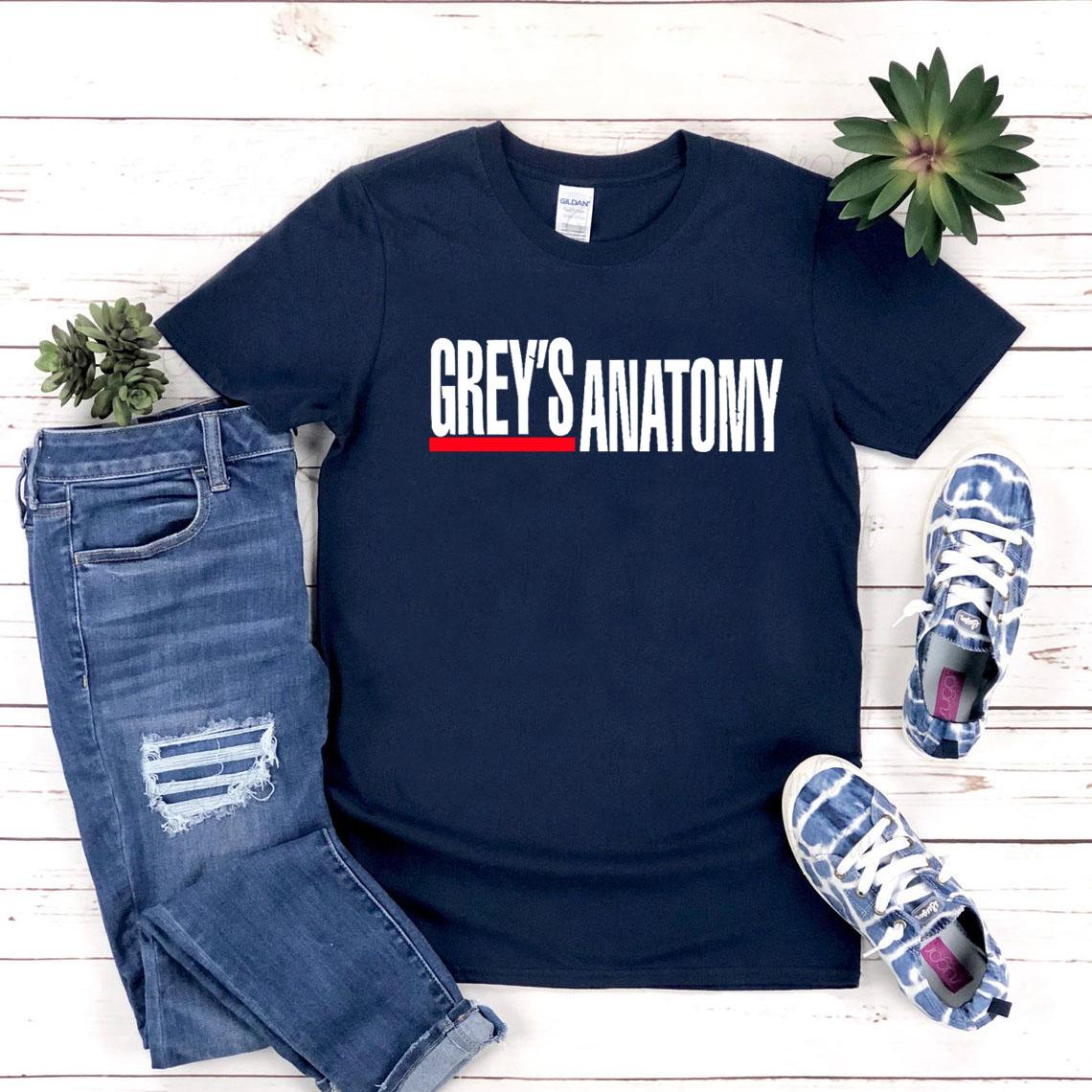 

Greys Anatomy T Shirt Grey Sloan Memorial Hospital Shirt Its A Beautiful Day To Save Lives TShirt Women Tshirts Graphic Tees 4XL