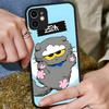 Cute Z-ZO Friends Matte Translucent Phone Case For Iphone 16 ProMax 15 14 13 12 11 X XS PRO Plus