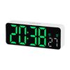 Digital Alarm Clock with Date Temperature LED Display and Timer Adjustment Brightness Battery Operated for Bedroom Table