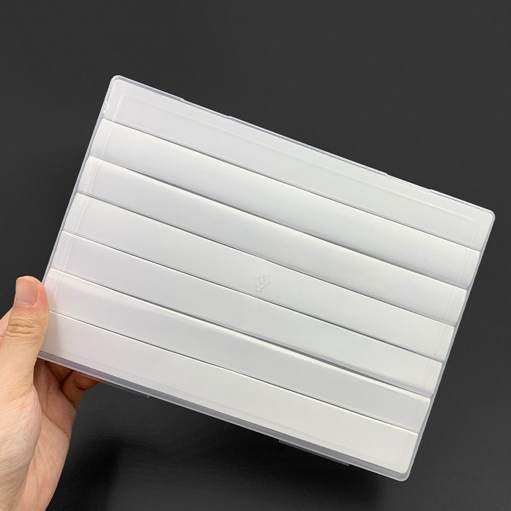 77 1U Keys Clear Keycaps Case with Paper Dividers Keyboard Keycaps Tray Home