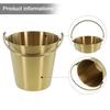 Small Bucket Biscuit Packing Bucket Ice Bucket Brand New