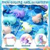 Süßes Axolotl Quetschspielzeug 1 Stück, Stressabbau Langsam Rückprallendes Tierball, Sensorisches Fidget Geschenk für Kinder Erwachsene