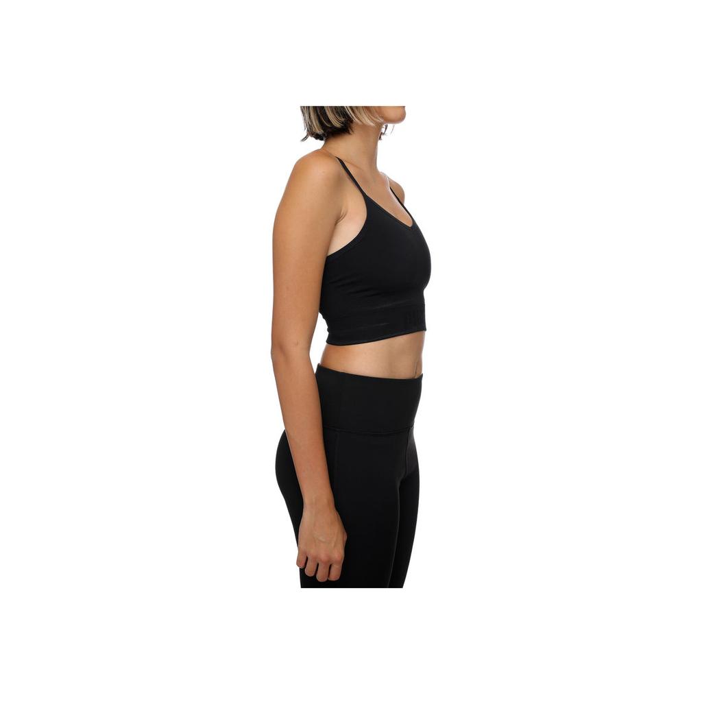 Puma Solid Low Support Yoga Training Sports Bra Women Underwear Black 848083-01