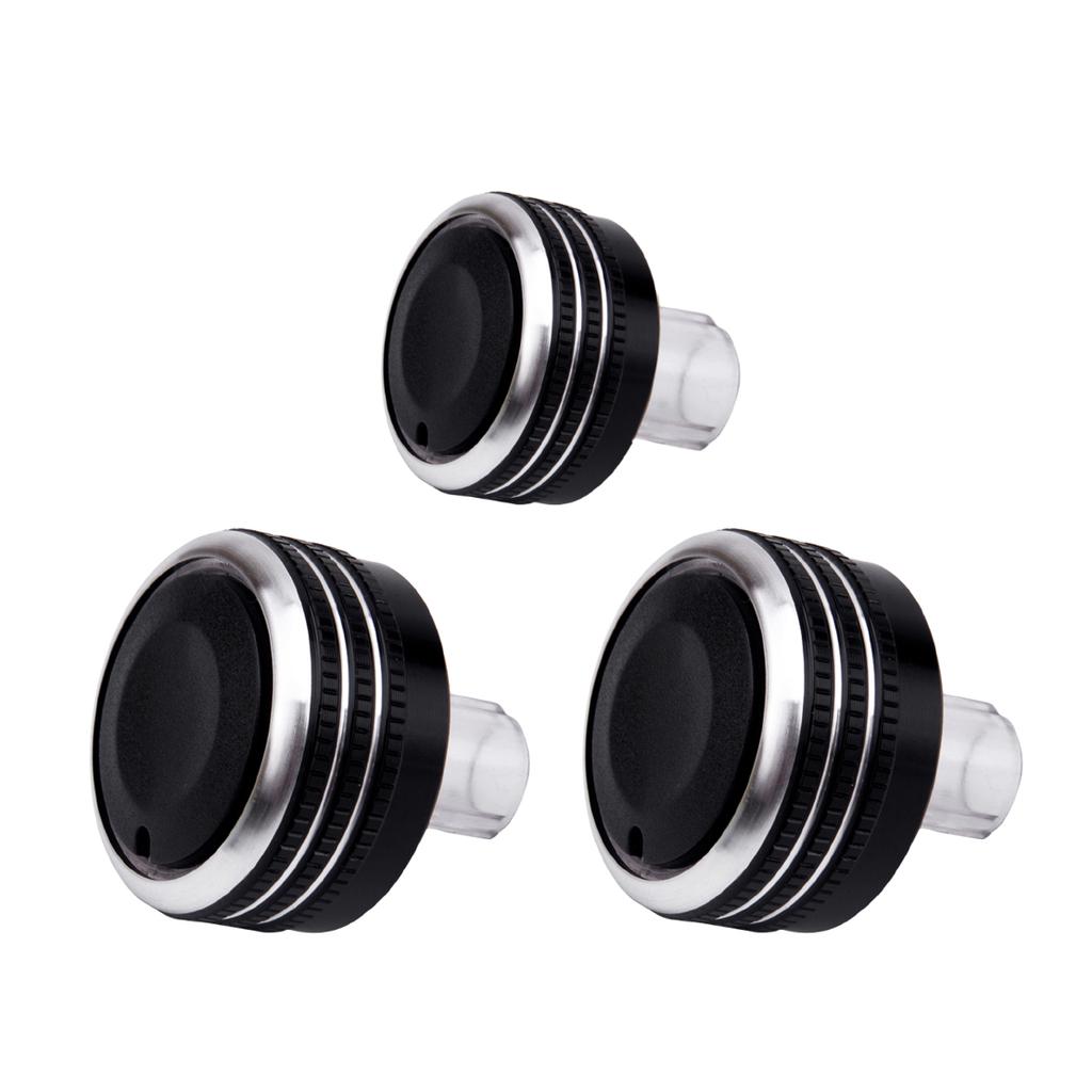 3Pcs Air Condition Heater Control Switch Button Knob Fit for VW Golf MK5 MK6 Sirocco MK3 Jetta Passat Caddy Typ 2K EOS Tiguan